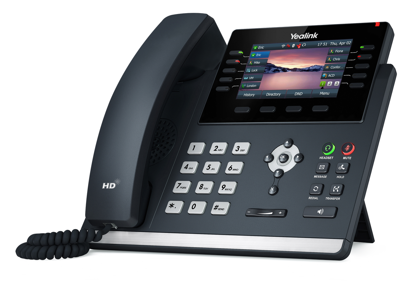 Yealink T46U 16-Line Gigabit IP Phone - SIP-T46U (Refreshed)