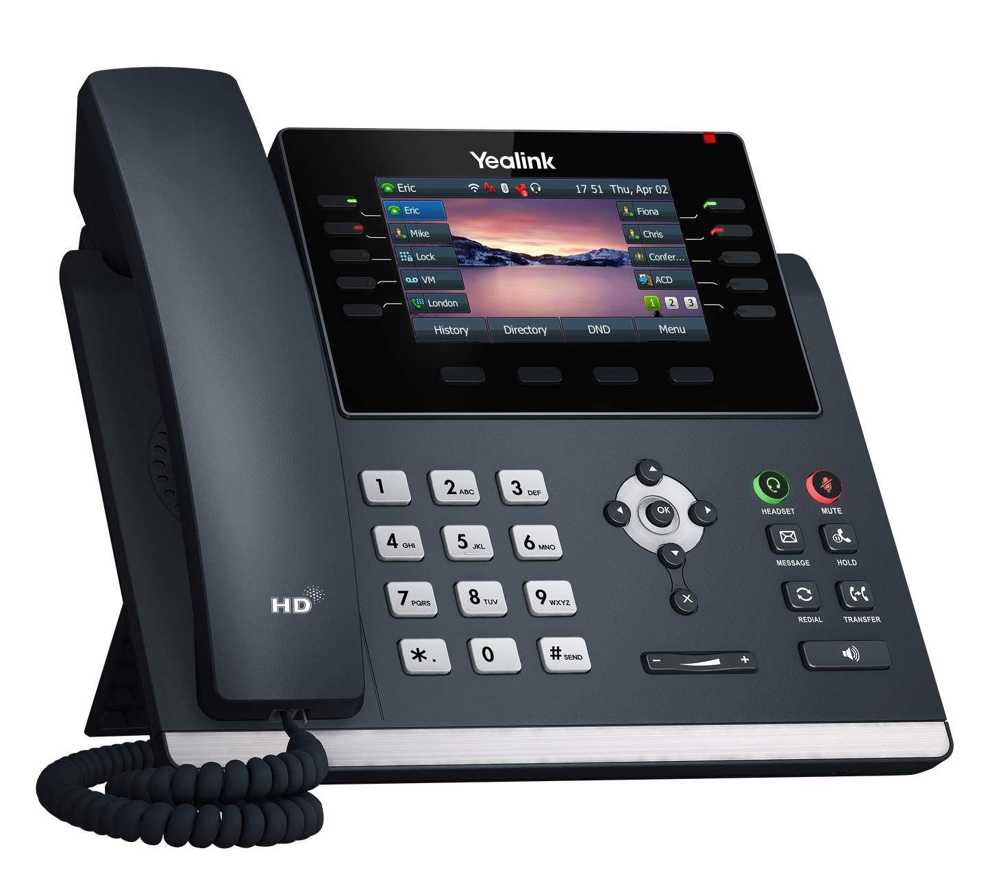 Yealink T46U 16-Line Gigabit IP Phone - SIP-T46U (Refreshed)