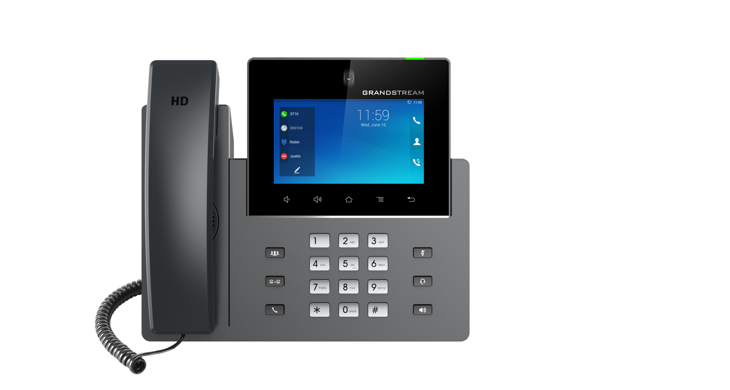 Grandstream GXV3350 Bluetooth Wi-Fi Touchscreen IP Video Phone
