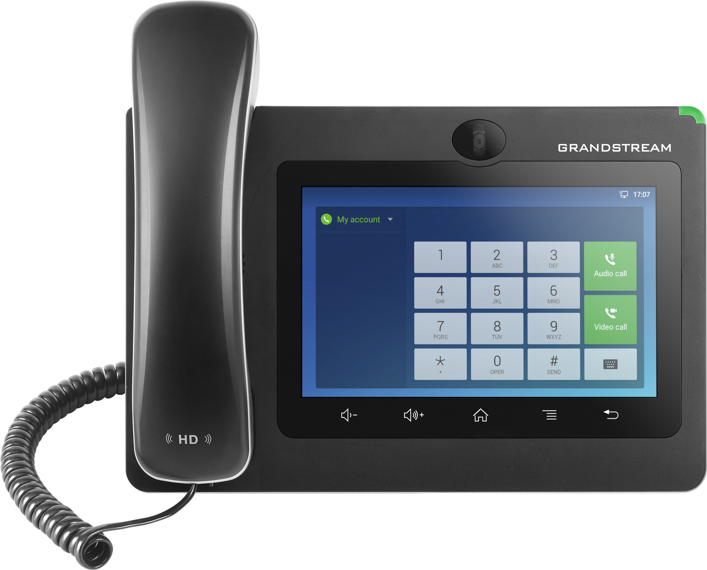 Grandstream GXV3370 Bluetooth Wi-Fi Touchscreen IP Video Phone