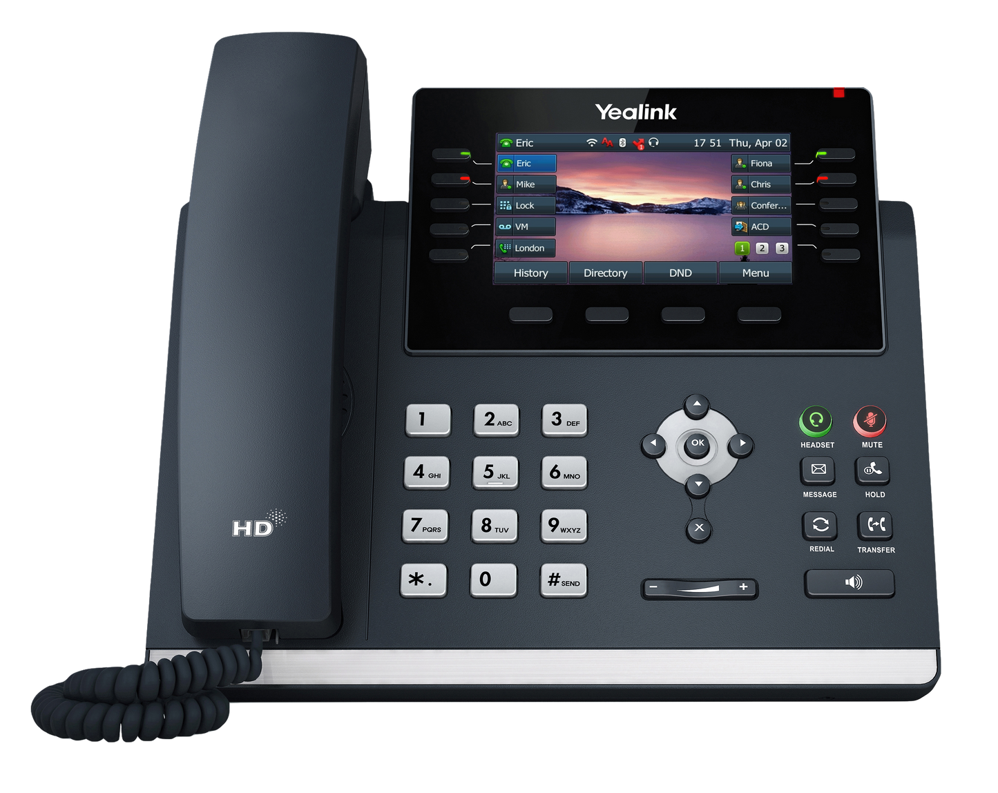 Yealink T46U 16-Line Gigabit IP Phone - SIP-T46U (Refreshed)