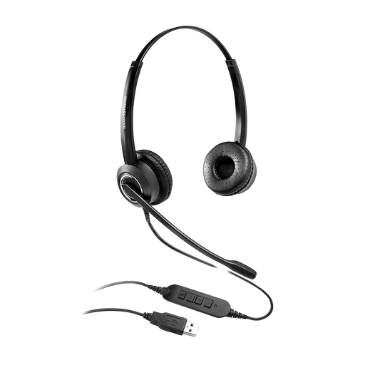 Grandstream GUV3000 Stereo USB-A Wired Headset