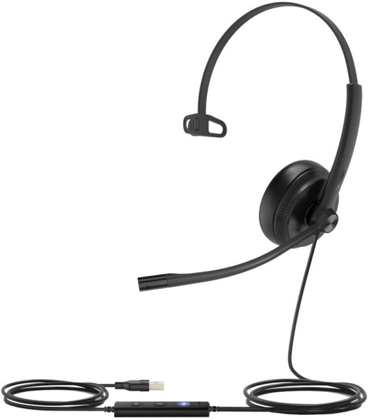 Yealink UH34 Mono Microsoft Teams USB Headset - UH34-Mono-Teams