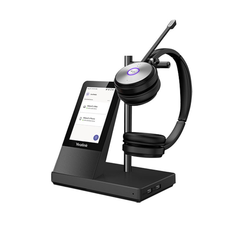Yealink WH66 UC Dual DECT & Bluetooth Wireless Headset - WH66-Dual-UC