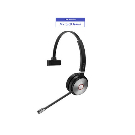 Yealink WH66 Microsoft Teams Mono DECT & Bluetooth Wireless Headset - WH66-Mono-Teams