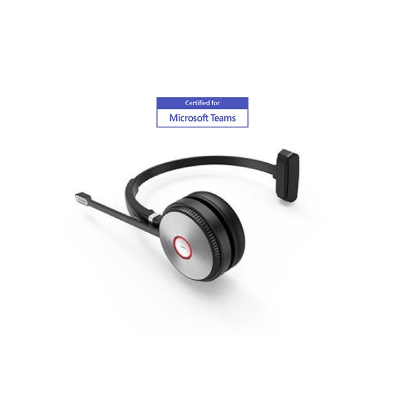 Yealink WH66 Microsoft Teams Mono DECT & Bluetooth Wireless Headset - WH66-Mono-Teams