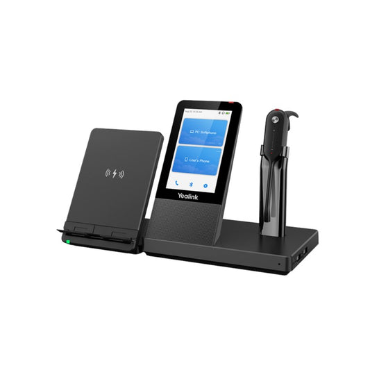 Yealink WH67 UC Convertible DECT & Bluetooth Wireless Headset - WH67-UC