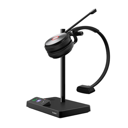 Yealink WH62 UC Mono DECT Wireless Headset - WH62-Mono-UC