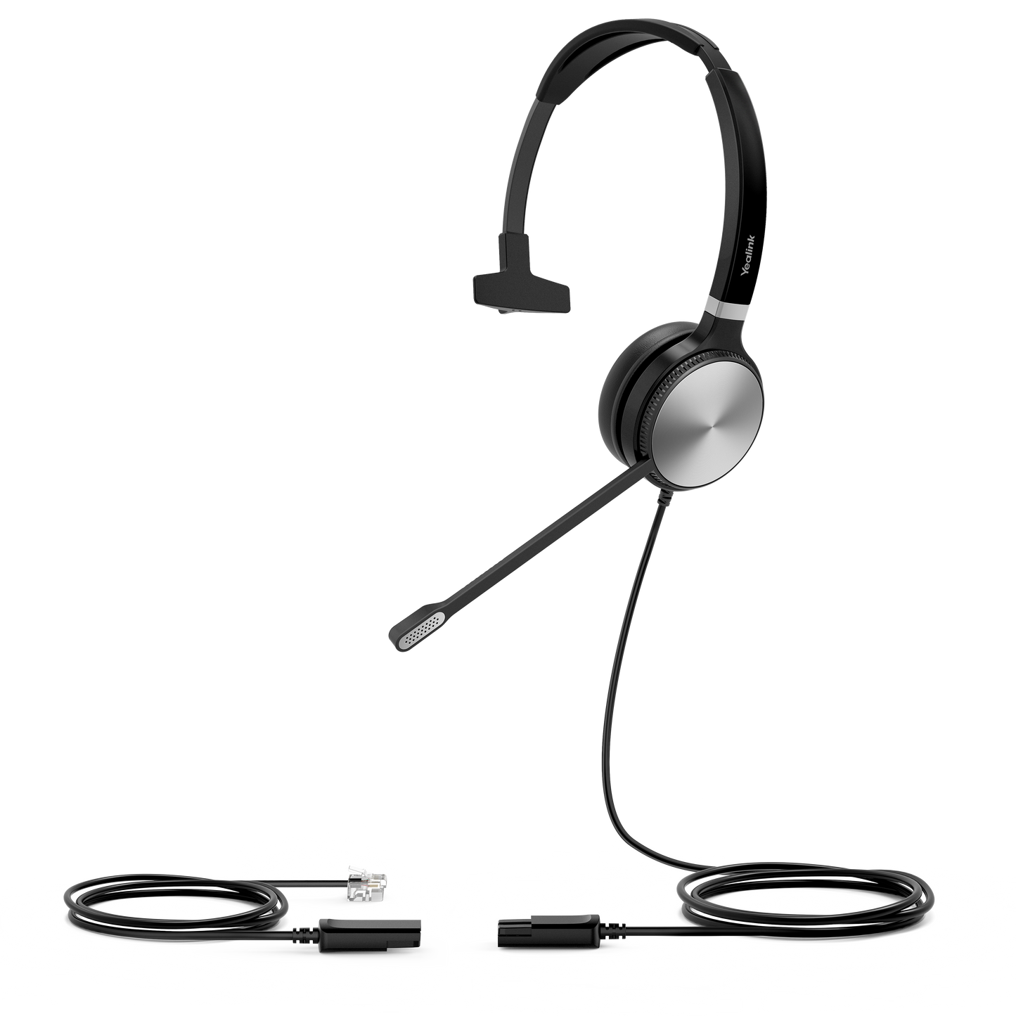 Yealink YHS36 Mono QD RJ9 Wired Headset - YHS36-Mono