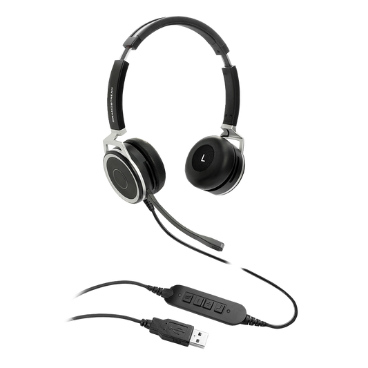 Grandstream GUV3005 Stereo USB-A Wired Headset