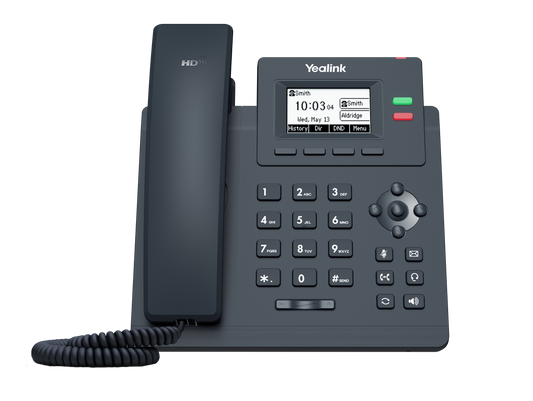 Yealink T31G 2-Line PoE Gigabit IP Phone - SIP-T31G