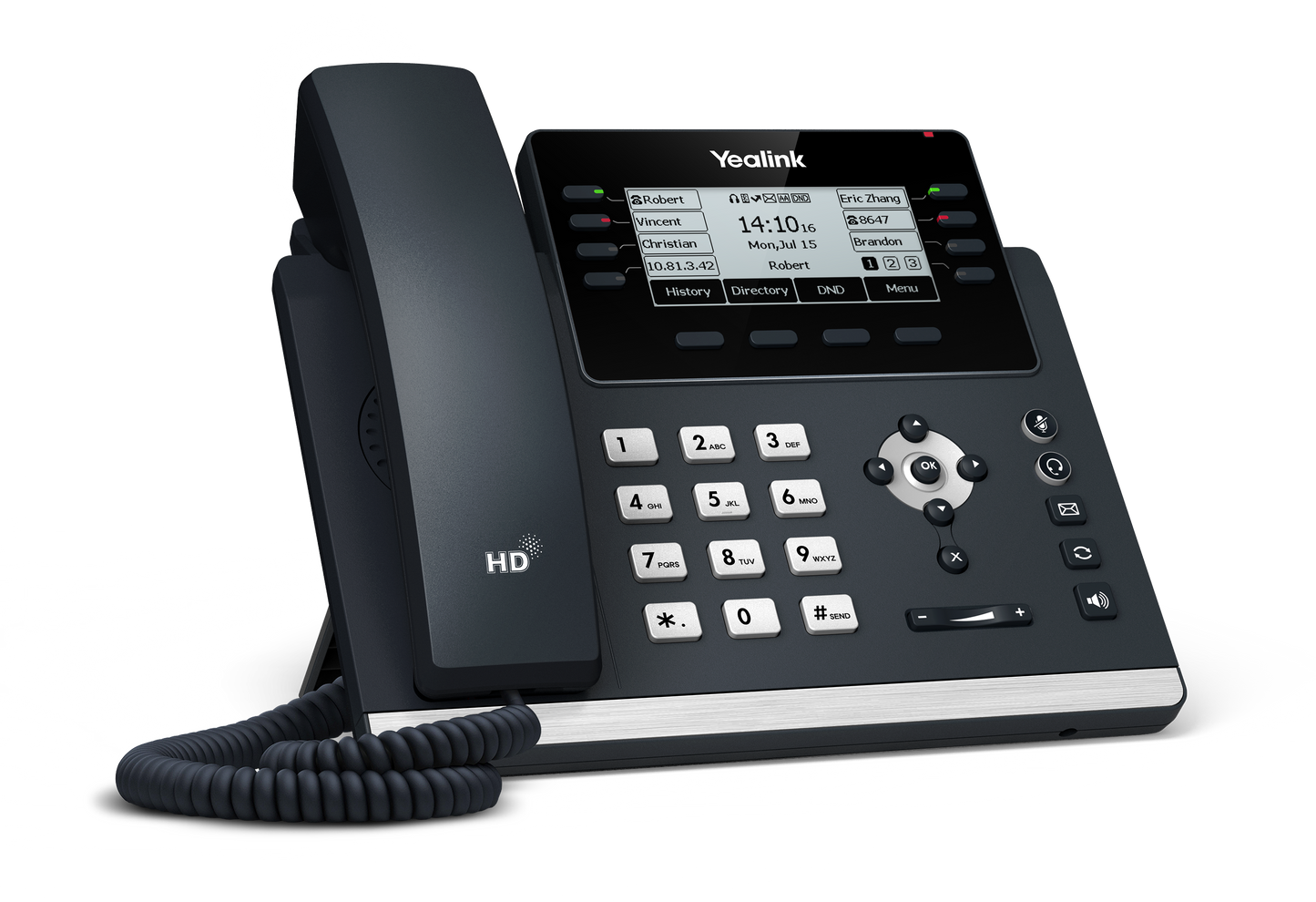 Yealink T43U 12-Line Gigabit IP Phone - SIP-T43U
