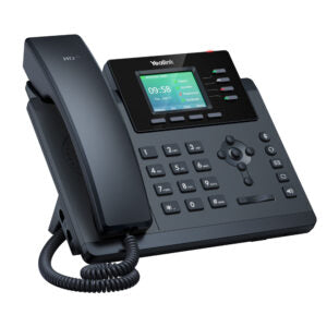 Yealink SIP-T34W WiFi IP Phone, 4 VoIP Accounts. 2.4-Inch Color Display. Dual-Port Gigabit Ethernet, 802.3af PoE