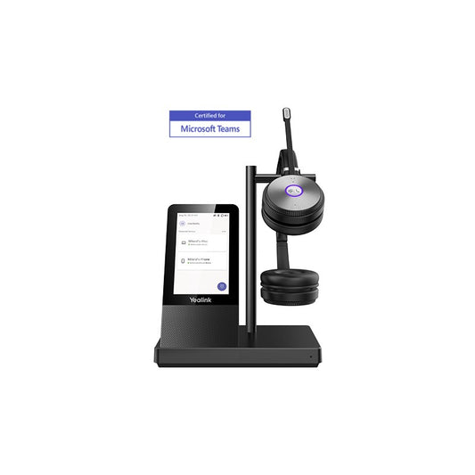 Yealink WH66 Microsoft Teams Dual DECT & Bluetooth Wireless Headset - WH66-Dual-Teams