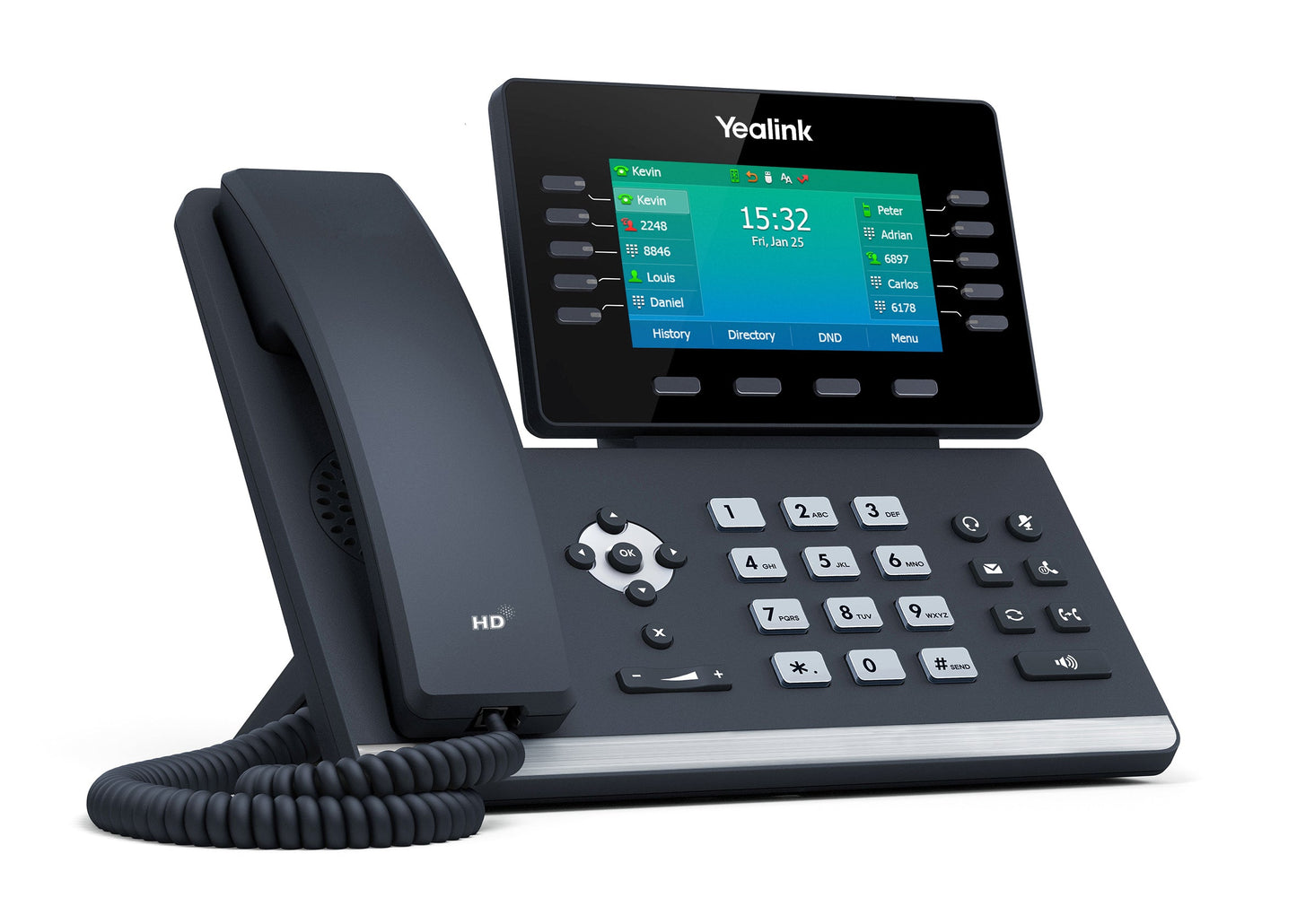 Yealink T54W 16-Line Gigabit Wireless IP Phone - SIP-T54W